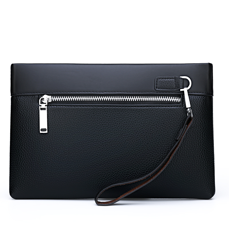 Coin Holder Men - 高級ブランドビジネスメンズ財布レザーマンクラッチバッグコインポケット財布カジュアル封筒型長財布男性用ハンドバッグiPad用