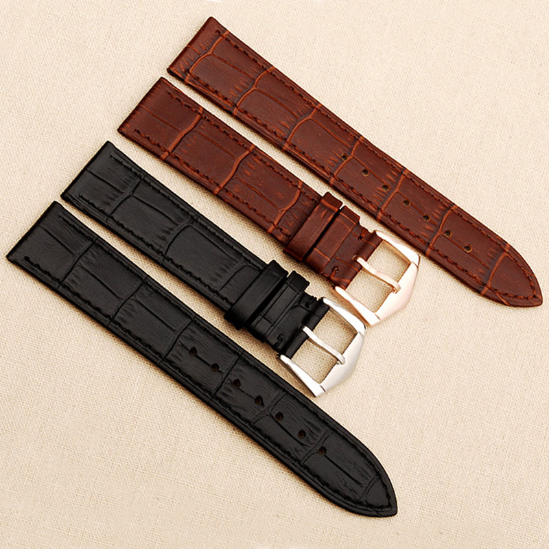 Men'S Accessories Cartier - 高品質薄型牛革時計バンドロンジンセイコーオメガカルティエユニバーサル男性女性 18 ミリメートル 19 ミリメートル 20