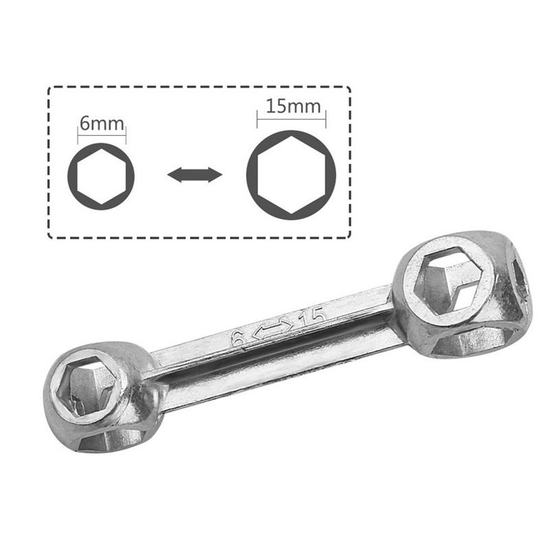 高品質バイク用10in1ドッグボーンミニポケット六角レンチマ - Keychain Multi Tool のレビューと価格