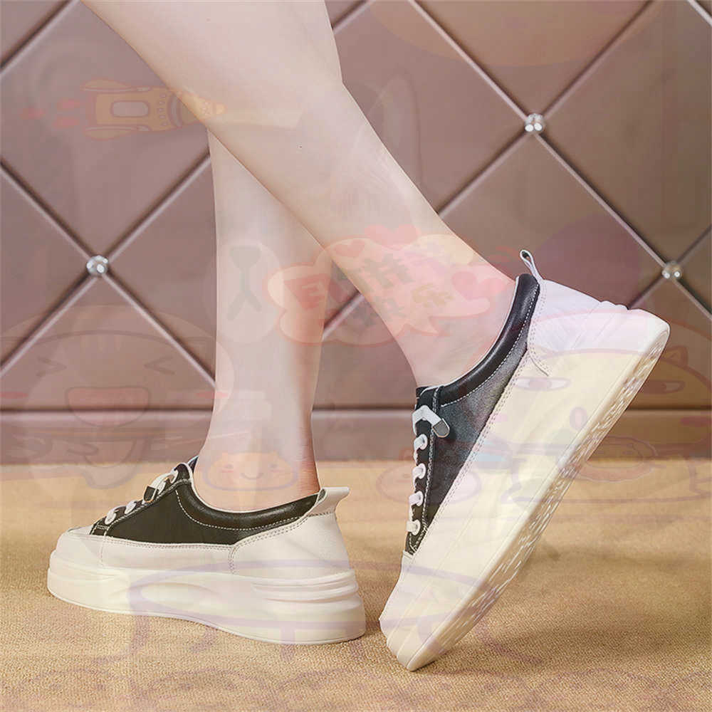 レースアップ分厚いローファー女性スケートボードスポーツシュー - Men Accessories Low Price のレビューと価格