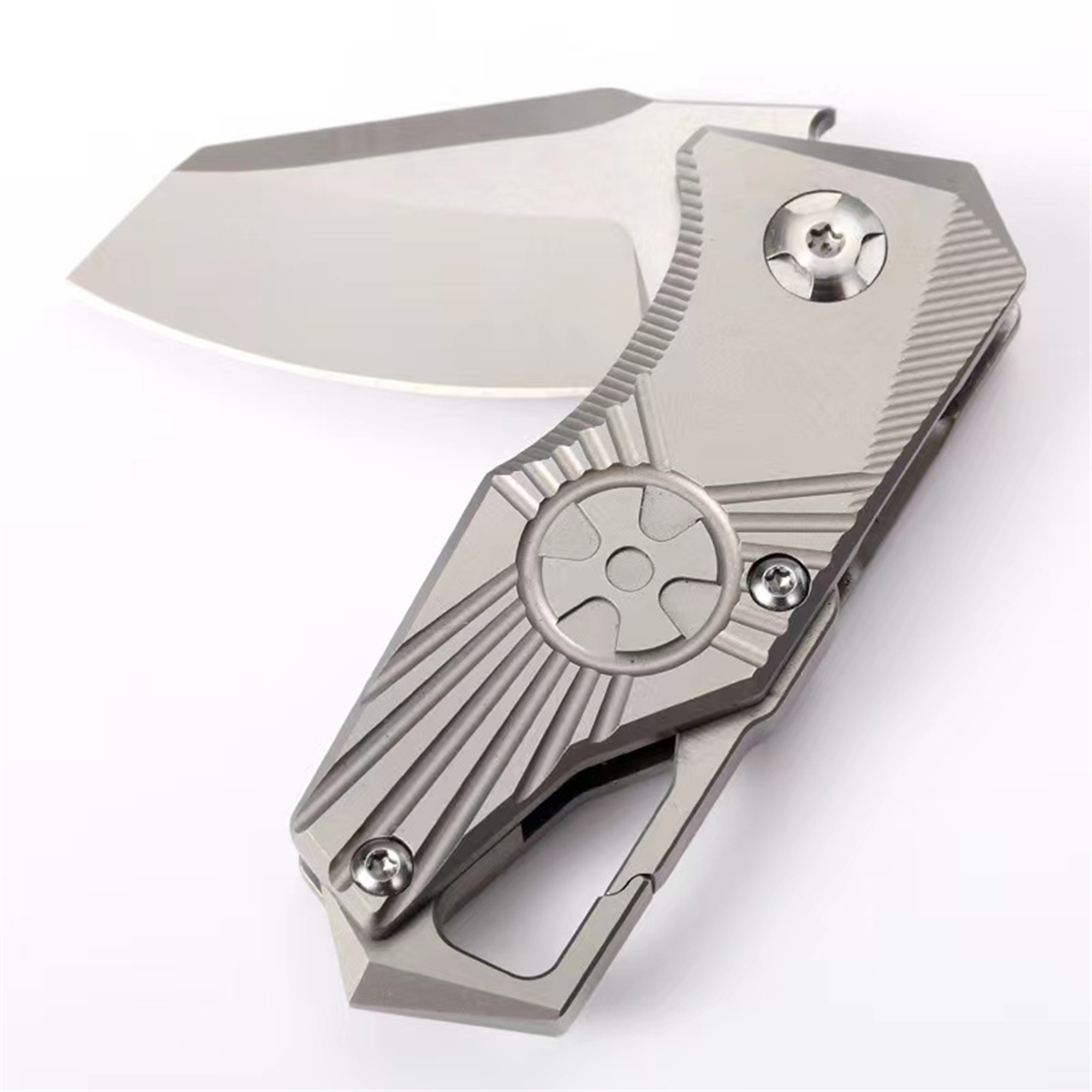 チタン合金ミニナイフm390ポケットキーホルダー,アウトドア - Keychain Multi Tool のレビューと価格