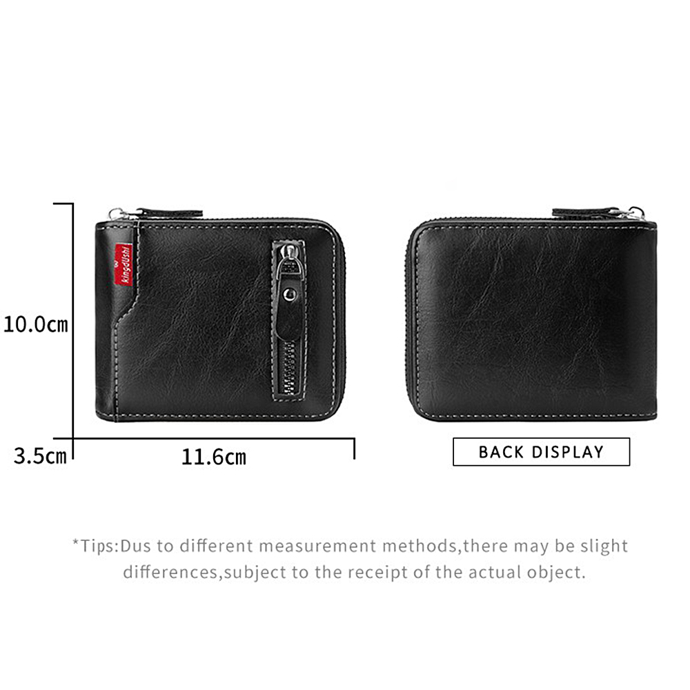 新しい名前彫刻シンプルなショートメンズ財布高品質カードホルダ - Coin Holder Men のレビューと価格