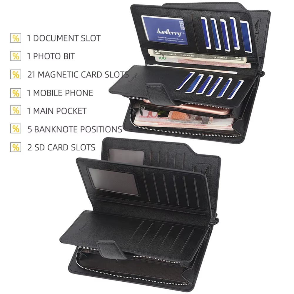 新登場 大容量 メンズ財布 名入れ刻印 カードクリップ付き  - Coin Holder Men のレビューと価格