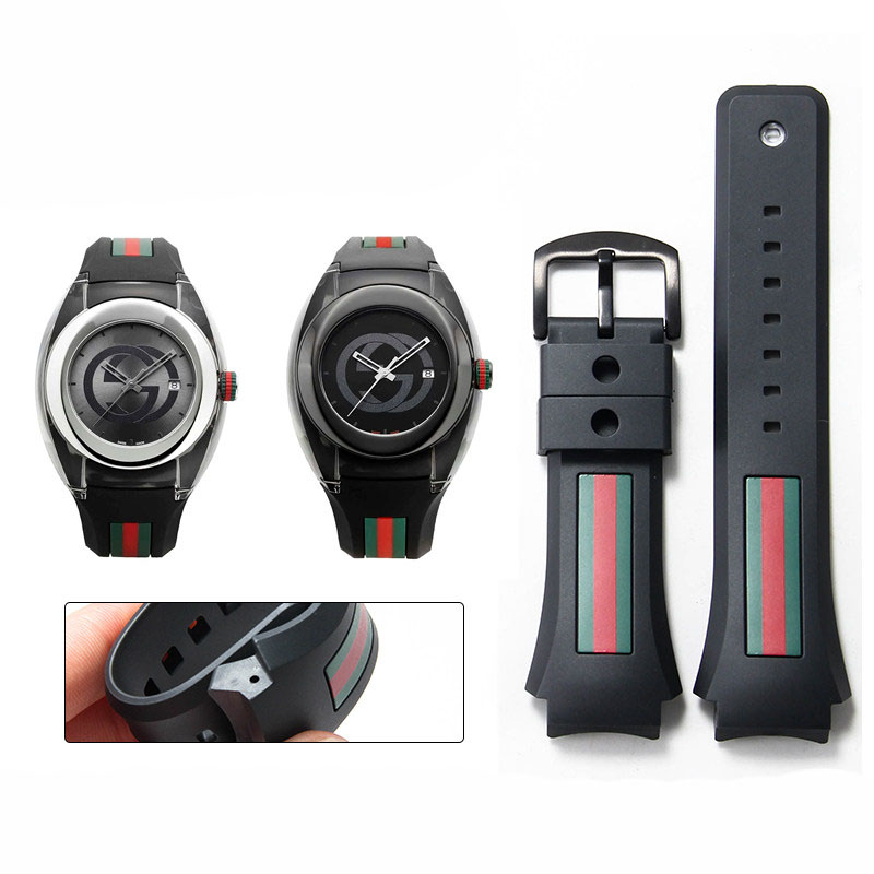 グッチ YA137/YA137107A 用ラバーウォッチスト - Men'S Accessories Gucci のレビューと価格
