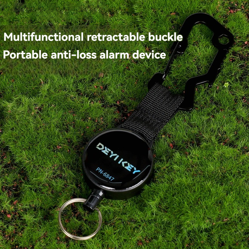 1pc ダイビング格納式ストラップダイビングリトラクターダイ - Keychain Multi Tool のレビューと価格