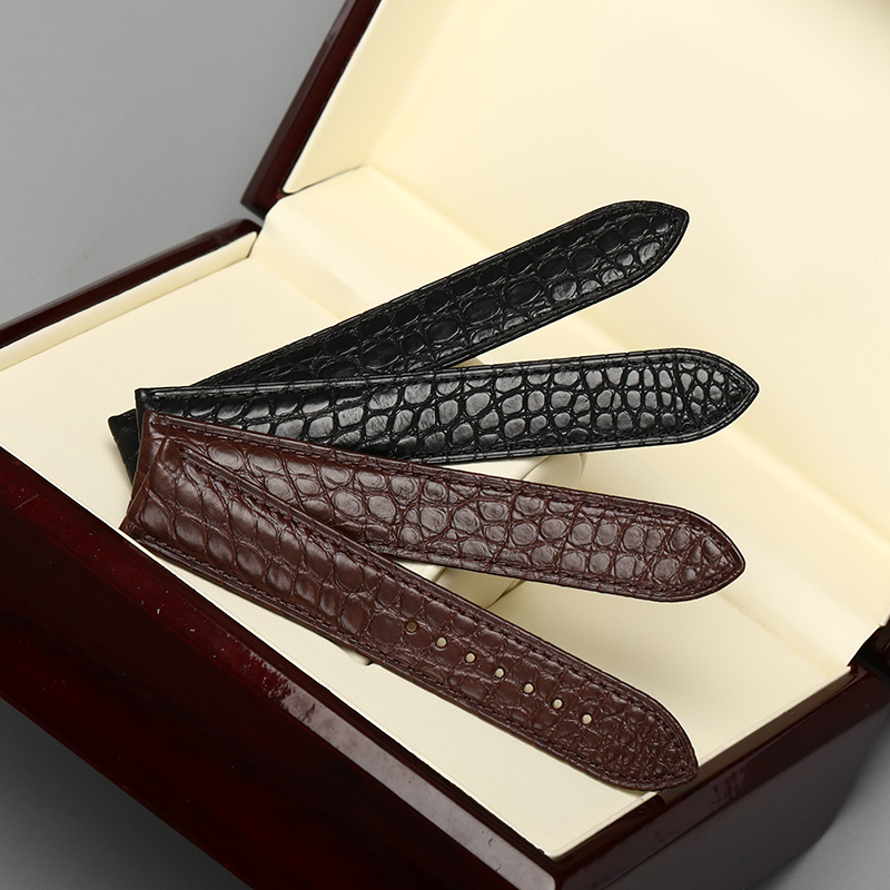 男性と女性のためのアリゲーターストラップの交換、青、紫、灰色 - Men'S Accessories Cartier のレビューと価格