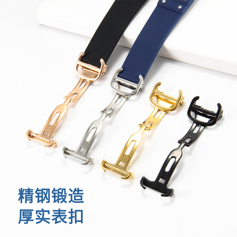 21 ミリメートルソフトシリコン時計ストラップの交換カルティ - Men'S Accessories Cartier のレビューと価格