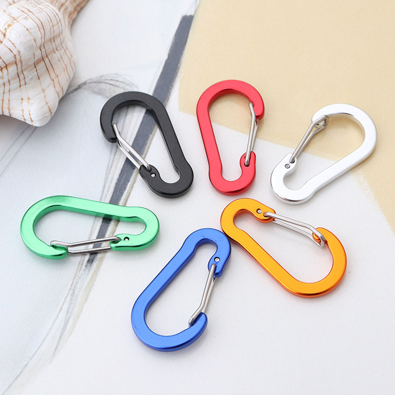 カラビナ付きキーホルダー,6個,キャンプ用の小さなカラビナ, - Keychain Multi Tool のレビューと価格
