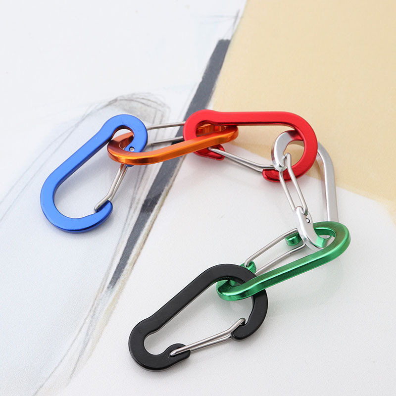 カラビナ付きキーホルダー,6個,キャンプ用の小さなカラビナ, - Keychain Multi Tool のレビューと価格