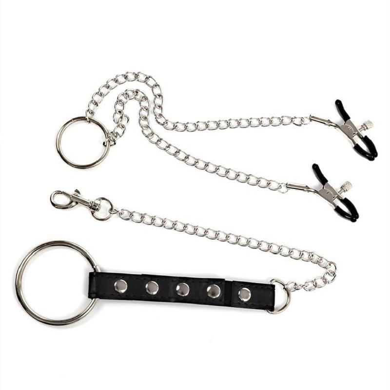 セクシーなPUレザー製ペニスリング（男性用）、乳首クランプ、 - Men'S Vegan Accessories のレビューと価格