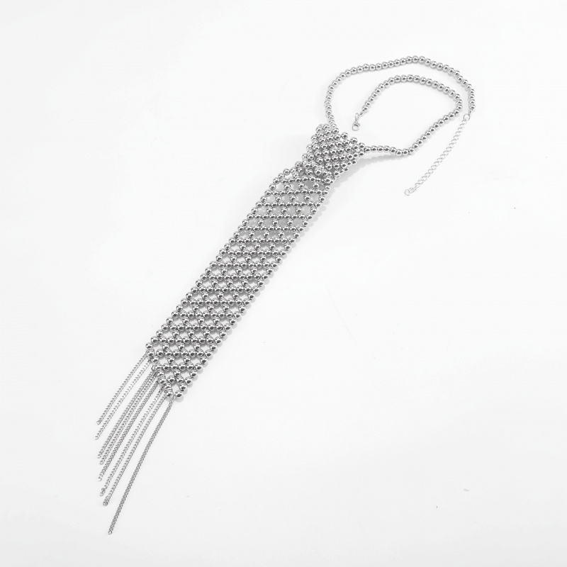 ファッショナブルなイミテーションパールネクタイネックレス ニ - Men'S Accessories High End のレビューと価格