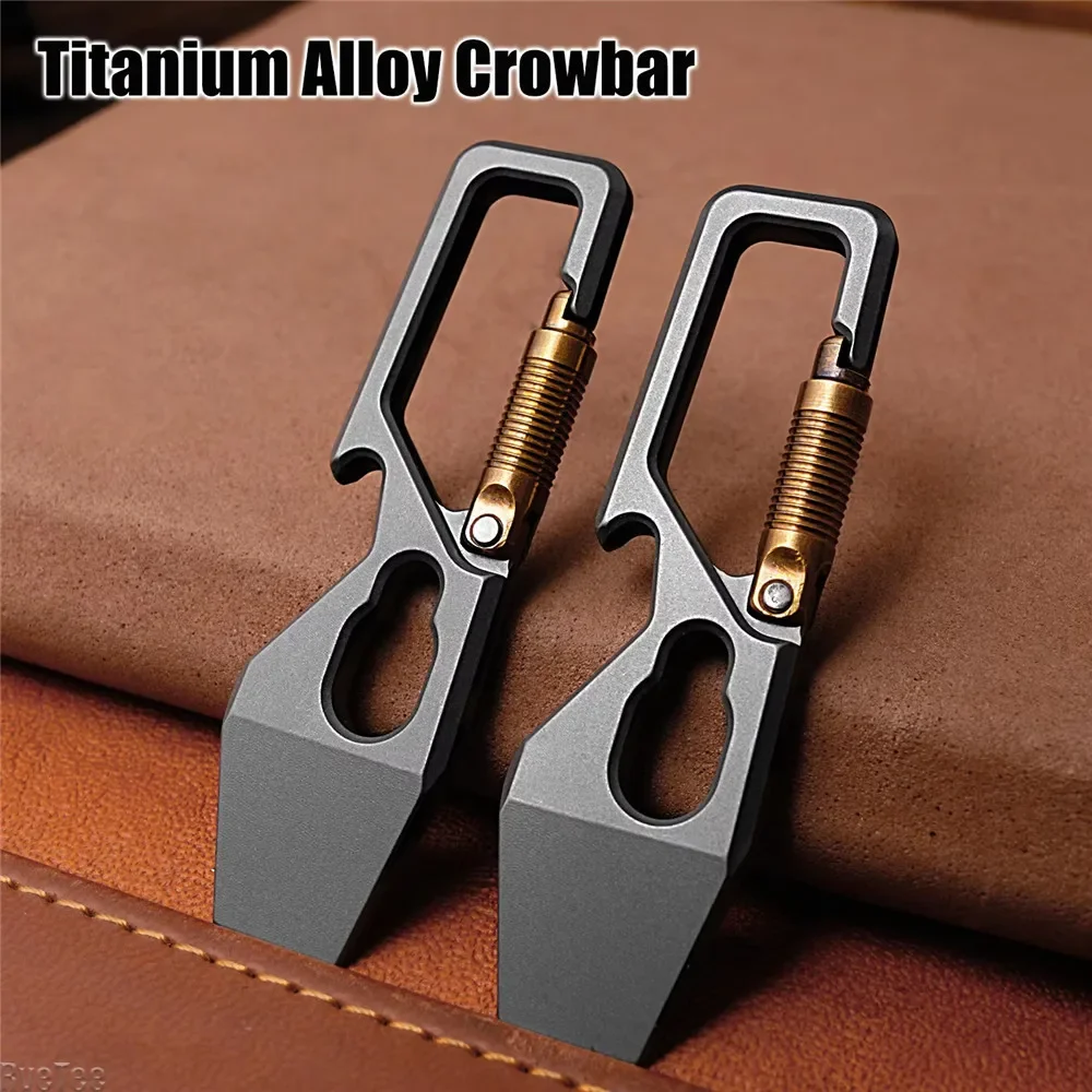 多機能キーホルダープライバー,チタン合金,ポータブルEDC, - Keychain Multi Tool のレビューと価格