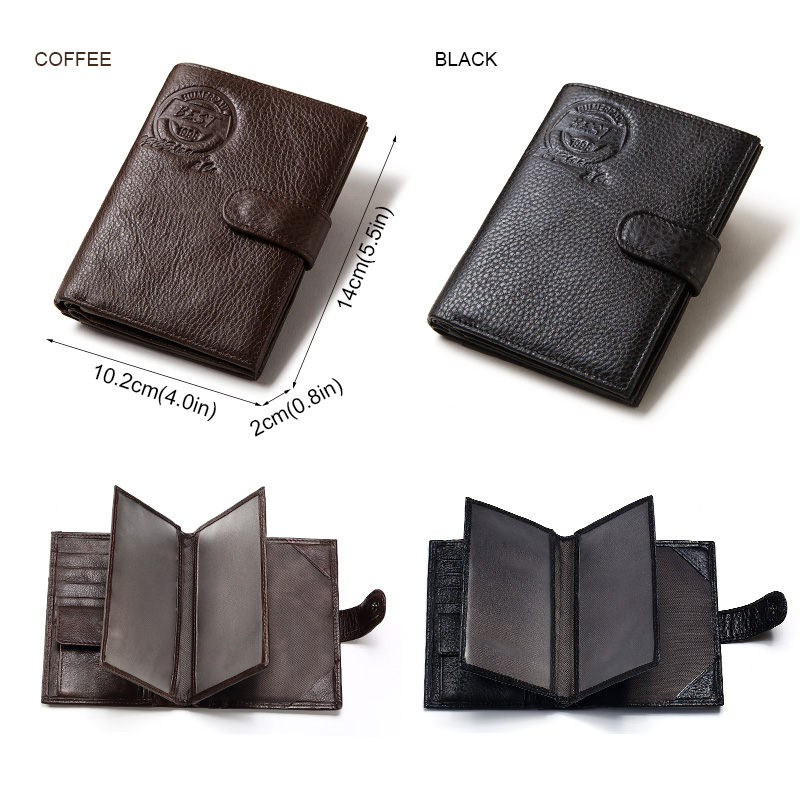 KAVIS 本革財布メンズパスポートホルダー小銭入れマジック - Coin Holder Men のレビューと価格